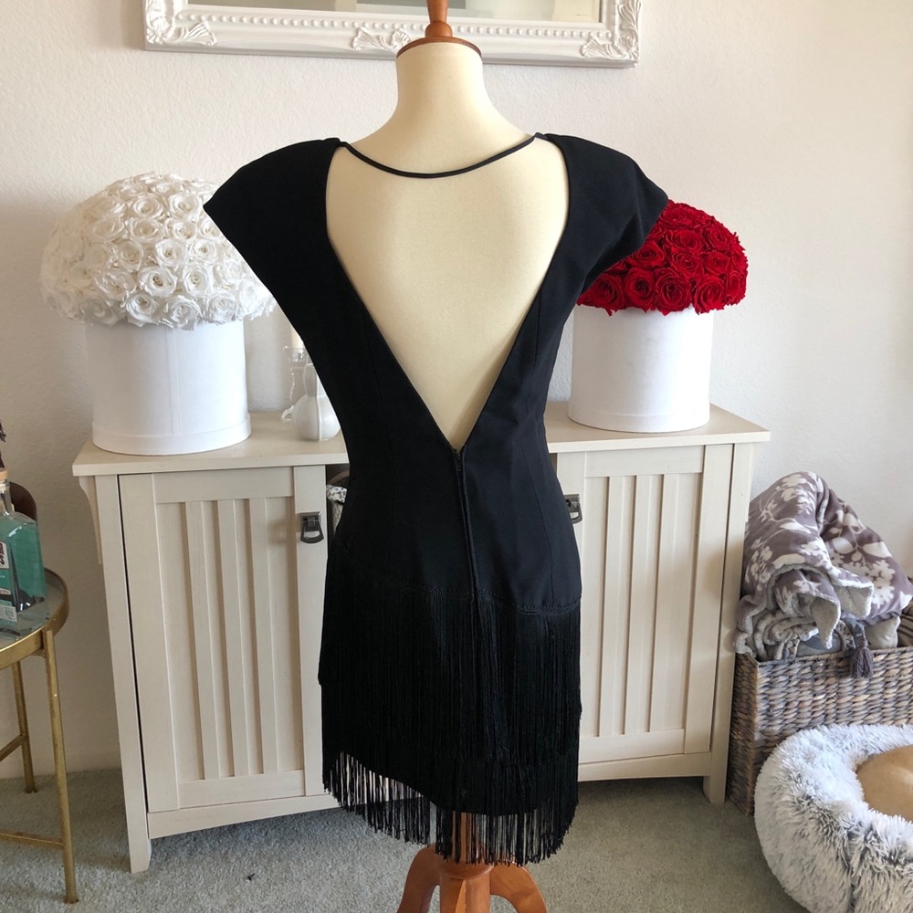 I.Magnin/Morton Myles Fringe Dress